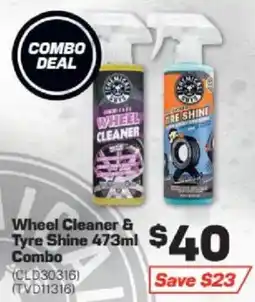 Repco Wheel Cleaner & Tyre Shine Combo offer