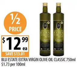 Supabarn Blu estate extra virgin olive oil classic offer
