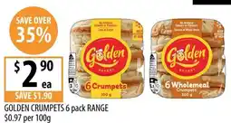 Supabarn Golden crumpets range offer