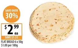 Supabarn Flat bread offer
