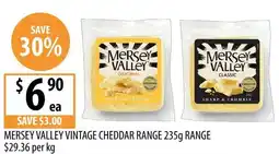 Supabarn Mersey valley vintage cheddar range offer