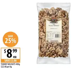 Supabarn Yummy walnuts offer