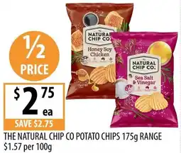Supabarn The natural chip co potato chips range offer