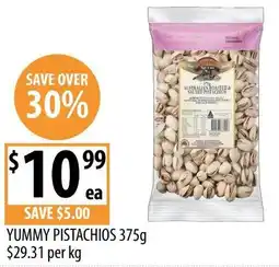 Supabarn Yummy pistachios offer
