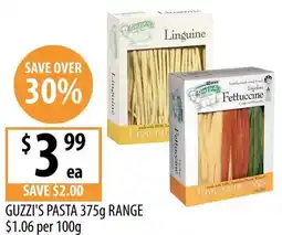 Supabarn Guzzis pasta range offer