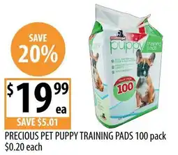 Supabarn Precious pet puppy training pads offer