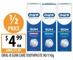 Supabarn Oral b gum care toothpaste offer