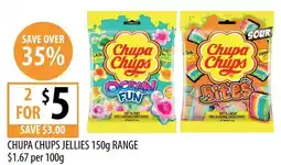 Supabarn Chupa chups jellies range offer