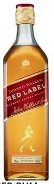 Supabarn Johnnie walker red label scotch offer
