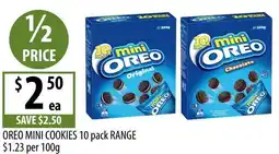 Supabarn Oreo mini cookies range offer