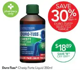 Terry White Duro Tuss offer