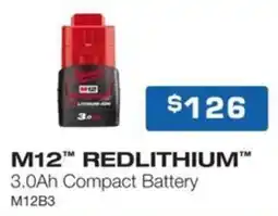 Burson Auto Parts M12 redlithium offer