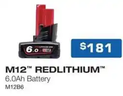 Burson Auto Parts M12 redlithium offer
