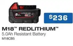 Burson Auto Parts M18 redlithium offer