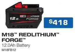 Burson Auto Parts M18 redlithium forge offer