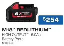 Burson Auto Parts M18 redlithium offer