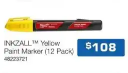 Burson Auto Parts Yellow Paint Marker offer