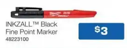 Burson Auto Parts Black Fine Point Marker offer