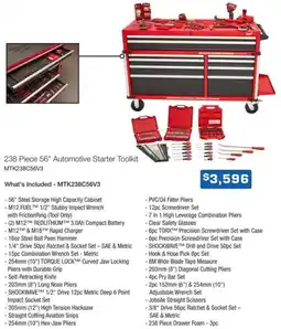 Burson Auto Parts 56 Automotive Starter Toolkit offer