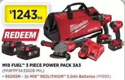 Gasweld Tool Centre M18 fuel power pack 3a3 offer