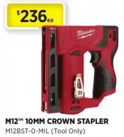 Gasweld Tool Centre M12th 10mm crown stapler offer