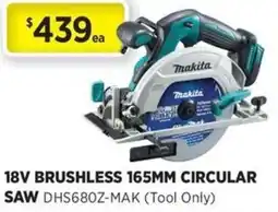 Gasweld Tool Centre 18v brushless 165mm circular saw offer