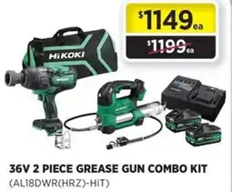 Gasweld Tool Centre 36v grease gun combo kit offer