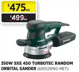 Gasweld Tool Centre 350w sxe 450 turbotec random orbital sander offer