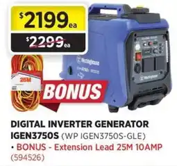 Gasweld Tool Centre Digital inverter generator igen3750s offer
