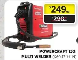 Gasweld Tool Centre Powercraft 1301 multi welder offer