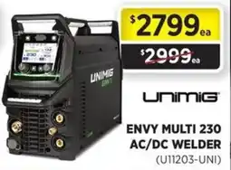 Gasweld Tool Centre Envy multi 230 ac dc welder offer