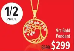 Shiels 9ct Gold Pendant offer