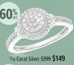 Shiels 1/10 Carat Silver offer
