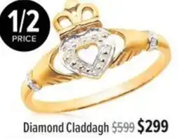 Shiels Diamond Claddagh offer