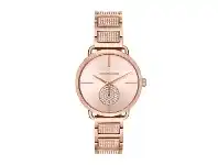 Michael Kors Portia Rose Gold-Tone Chronograph Watch MK3853