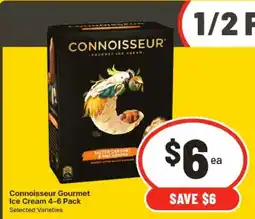 IGA Connoisseur Gourmet Ice Cream offer