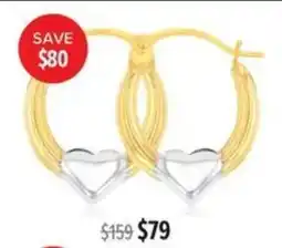 Shiels 9ct Classic Hoops offer