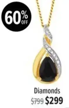 Shiels Natural Saphires Diamonds offer