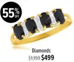 Shiels Natural Saphires Diamonds offer