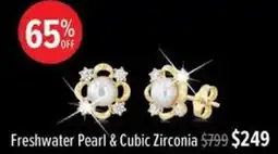 Shiels Freshwater Pearl & Cubic Zirconia offer