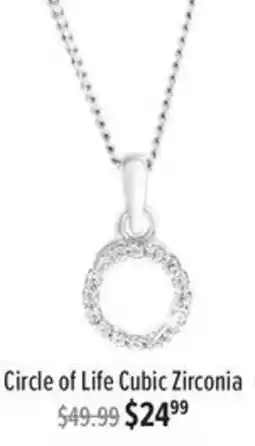 Shiels Circle of Life Cubic Zirconia offer
