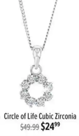 Shiels Circle of Life Cubic Zirconia offer