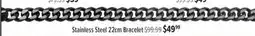 Shiels Stainless Steel Bracelet offer