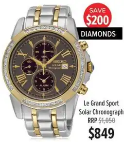 Shiels Seiko offer