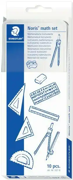 Woolworths Staedtler Noris Maths Set 10pc offer