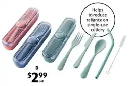 ALDI Cutlery On The Go Set offer
