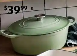 ALDI Cast Iron Oval Roaster offer