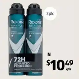 ALDI Rexona Advanced Protection Antiperspirant 72 Hour offer