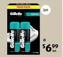 ALDI Gillette Shaving Foam Value Twin Pack offer