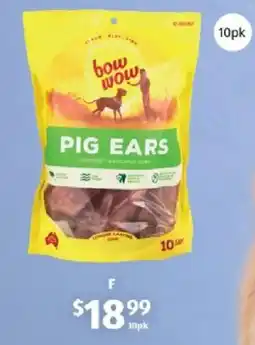 ALDI Bow Wow Pig Ears offer